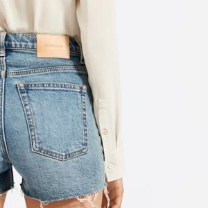 Everlane The Cheeky Denim Jean‎ Shorts Womens Size 31 NWT